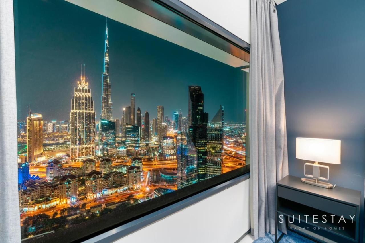 Breathtaking Panoramic Burj Khalifa Skyline View Suite Dubaj Zewnętrze zdjęcie